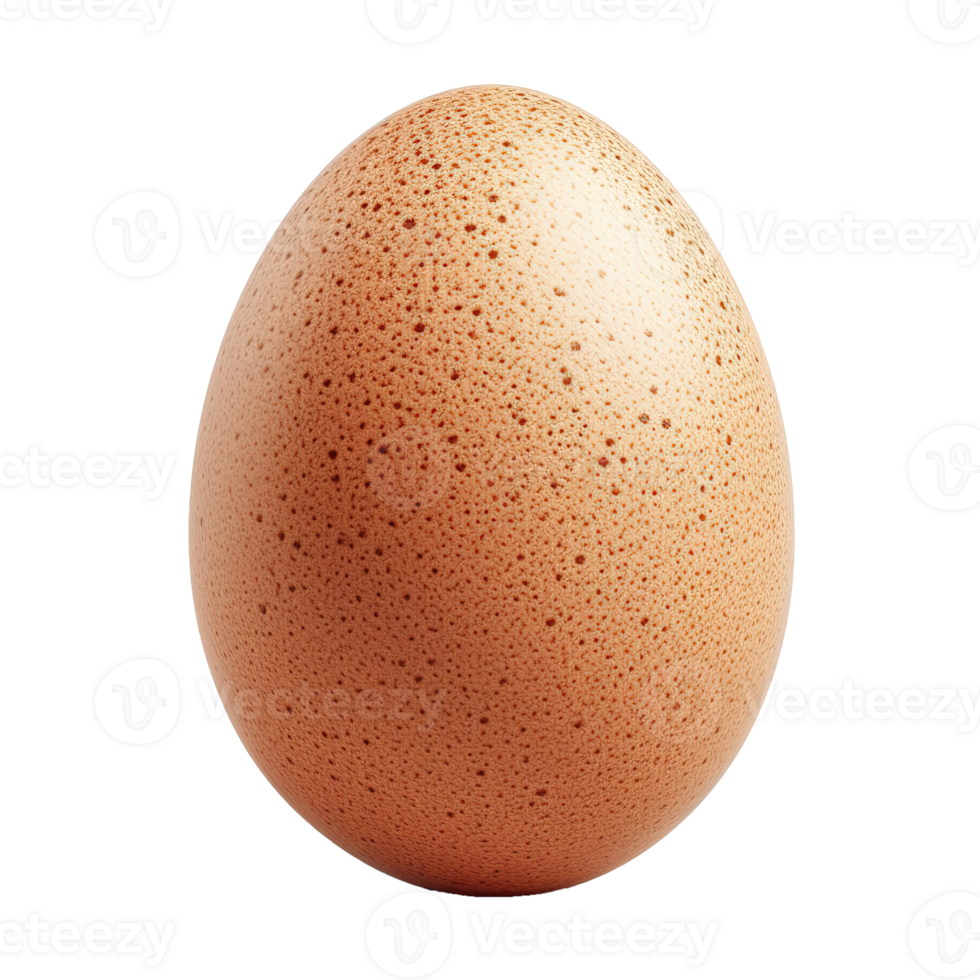 AI generated Chicken egg isolated on transparent background png