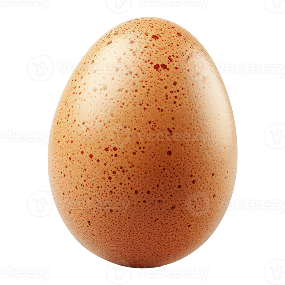 AI generated Chicken egg isolated on transparent background png