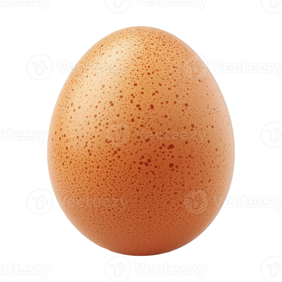 AI generated Chicken egg isolated on transparent background png