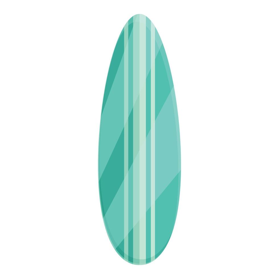 bali playa tabla de surf icono dibujos animados vector. verano viaje vacaciones vector