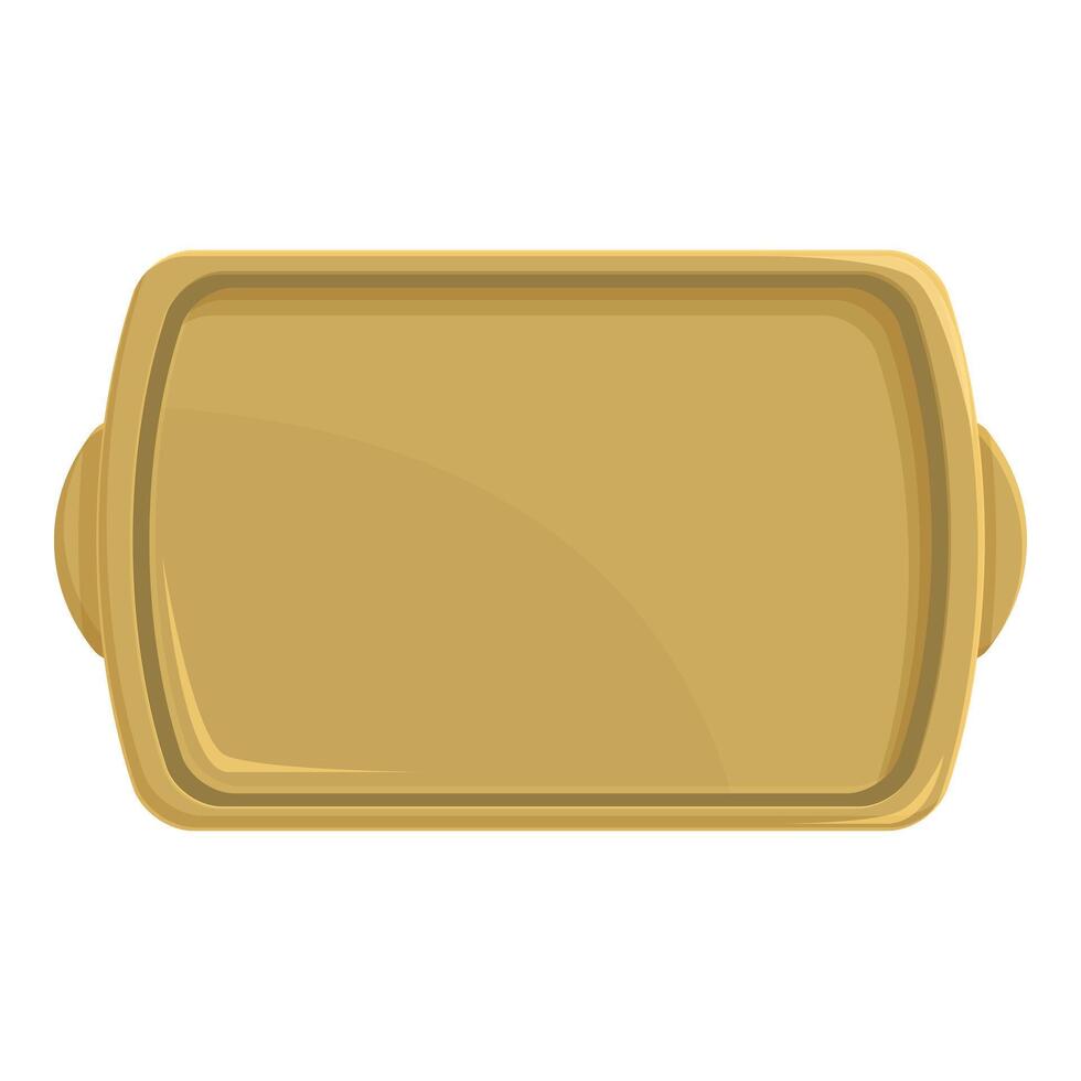 Culinary plastic tray icon cartoon vector. Eatery cafeteria vector