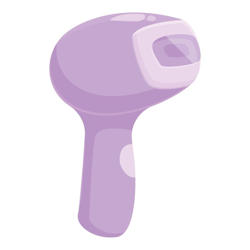 Spa photo epilator icon cartoon vector. Laser machine vector