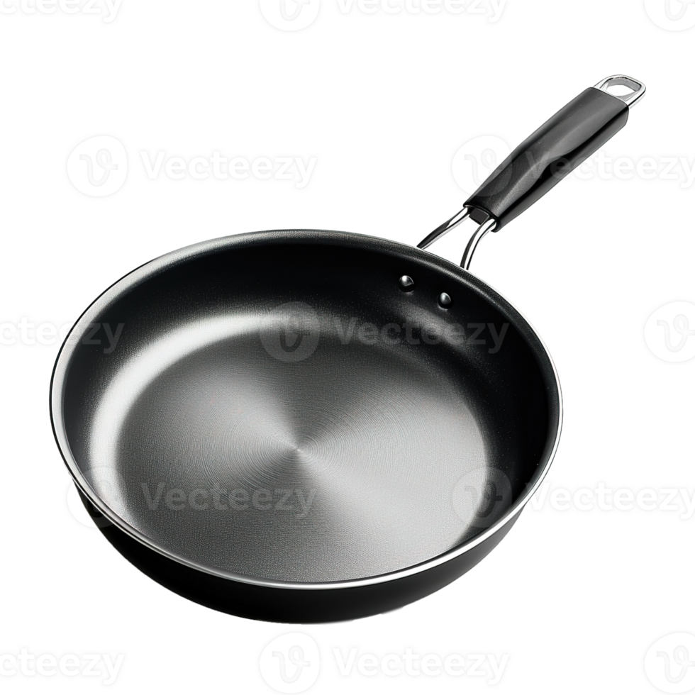 AI generated Realistic frying pan isolated on transparent background png