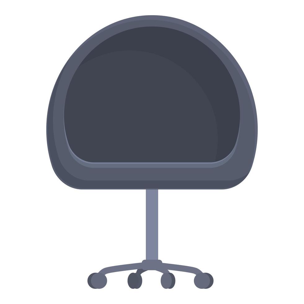 Modern office chair icon cartoon vector. Design lounge vector