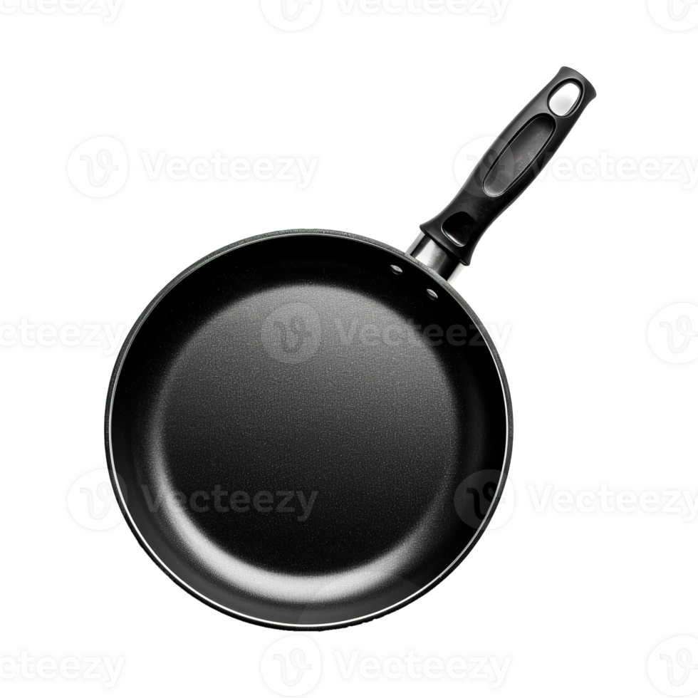 AI generated Realistic frying pan isolated on transparent background png