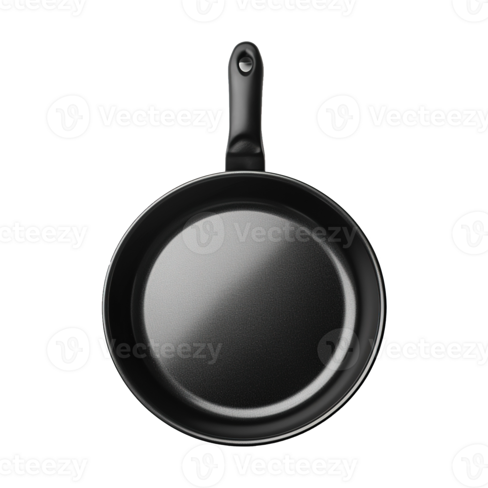 AI generated Realistic frying pan isolated on transparent background png