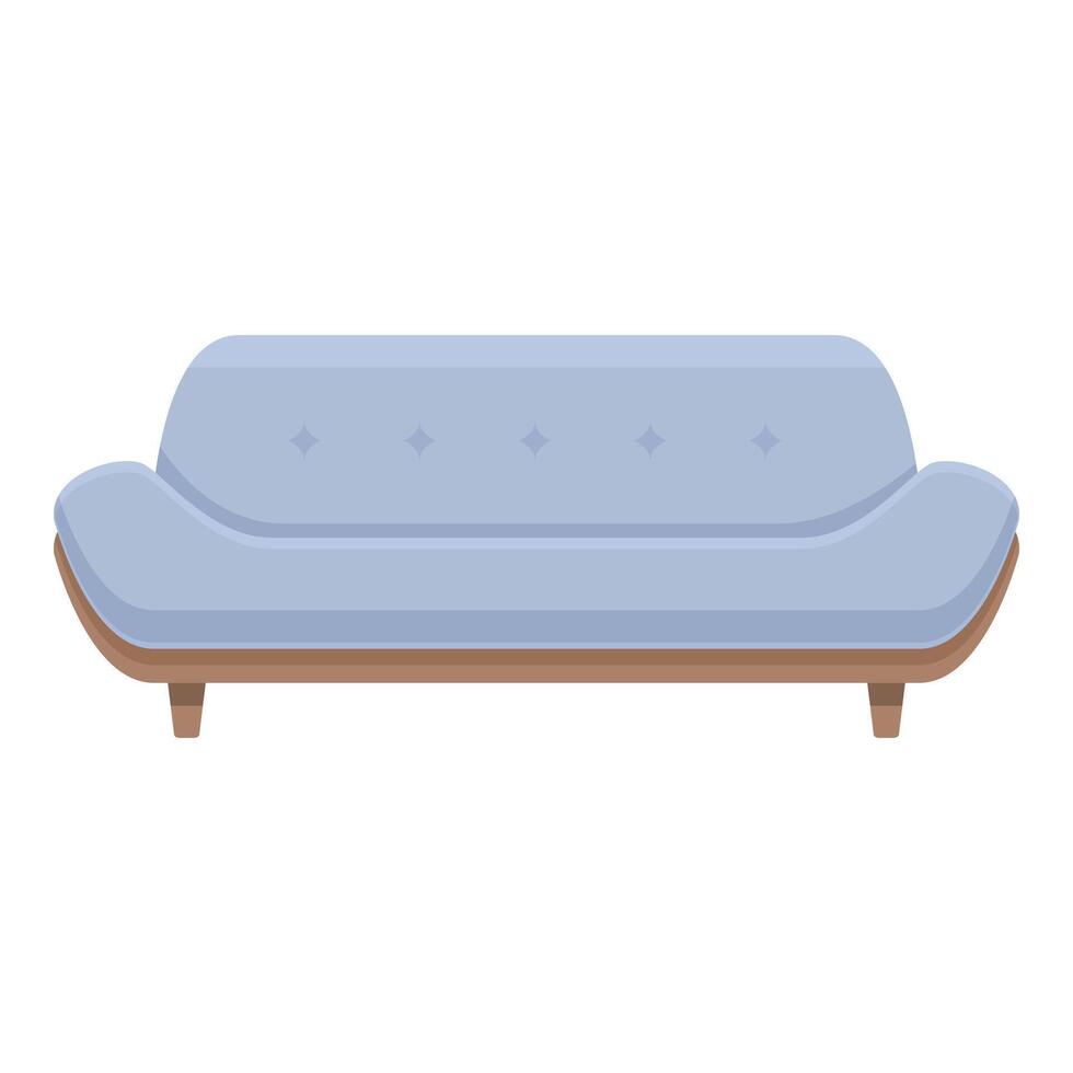 suave textil sofá icono dibujos animados vector. en línea adulto rebaja vector