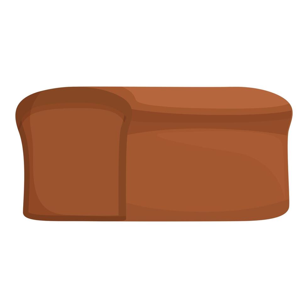 Wheat bread icon cartoon vector. Wheat cake vector