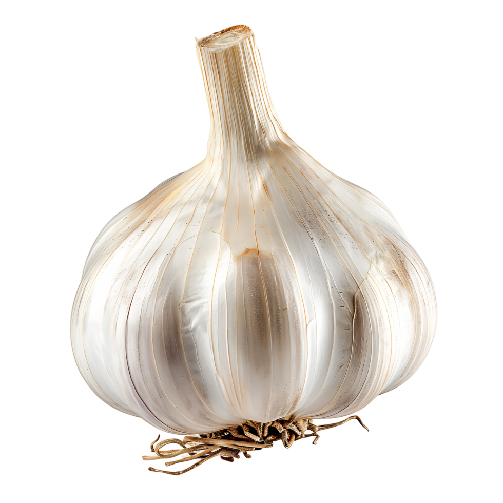 AI generated Garlic Bulb Isolated Clip Collection png