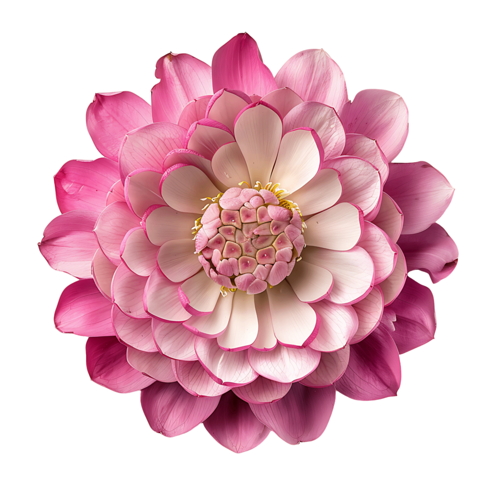 AI generated Tranquil Pink Blossom Clipart png