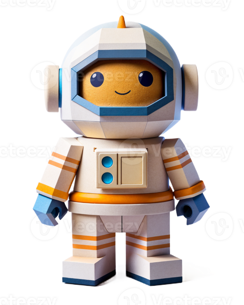 AI generated cute robot, cyborg technology png