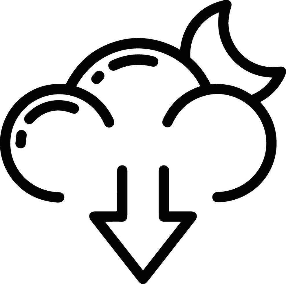 Cloud icon symbol vector image. Illustration of the hosting storage design image