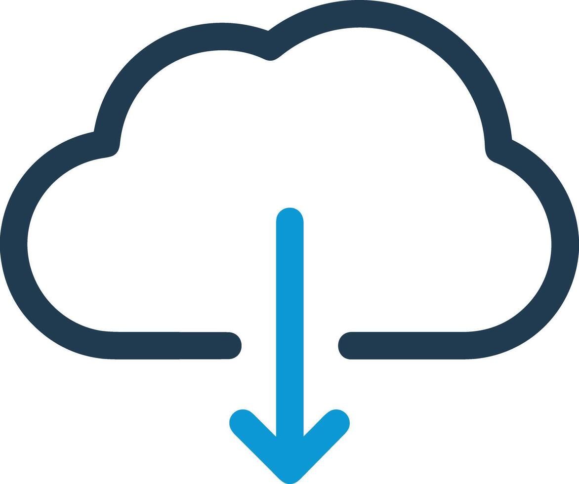 Cloud icon symbol vector image. Illustration of the hosting storage design image