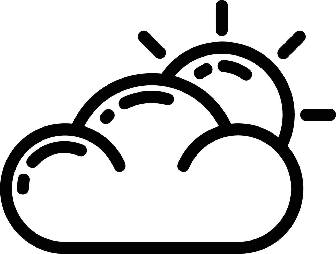 Cloud icon symbol vector image. Illustration of the hosting storage design image