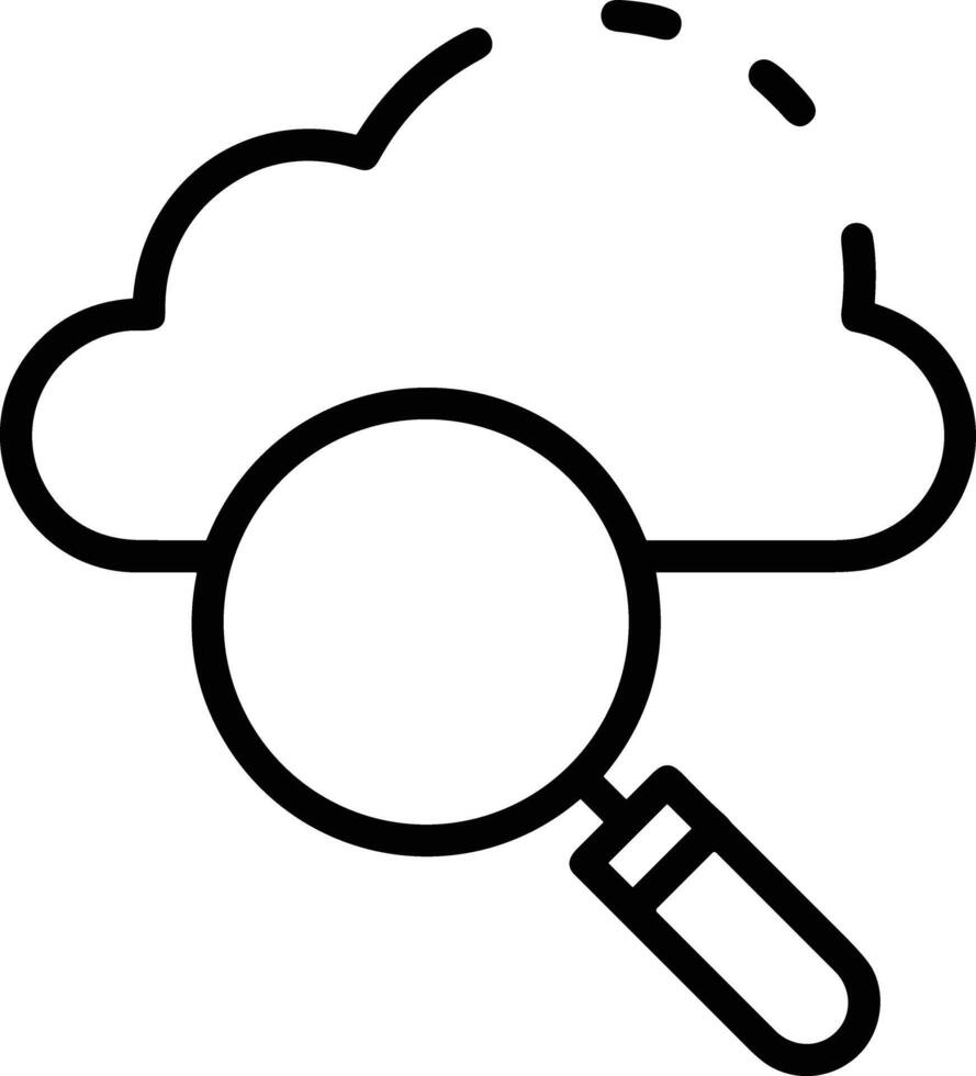 Cloud icon symbol vector image. Illustration of the hosting storage design image