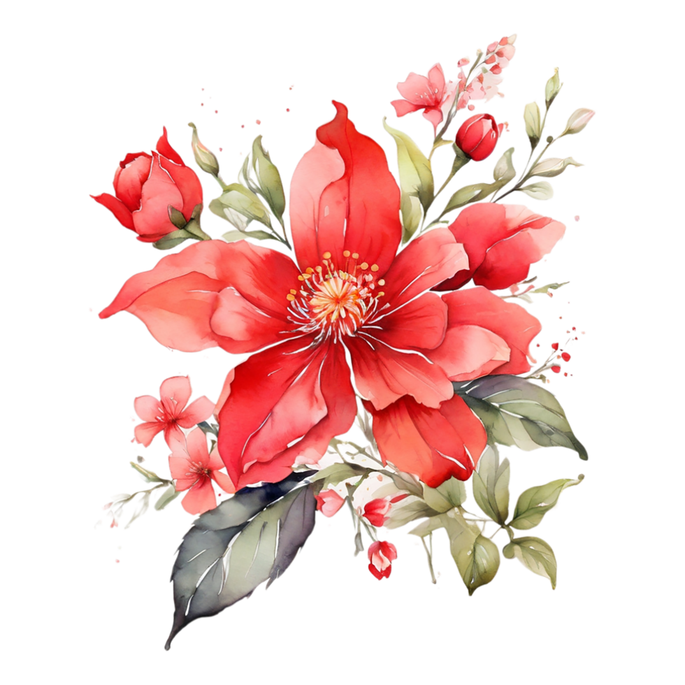 Digital oilpainted floral pattern design, Glitter flower Bouquet  design, Embossed flower pattern, Glossy flower painting design, Textile flower material design png