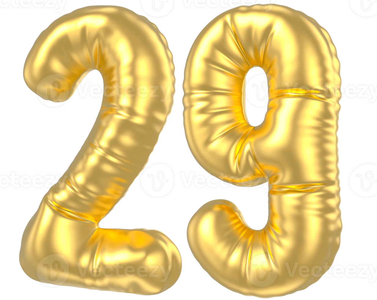 3d or nombre 29 le rendu png