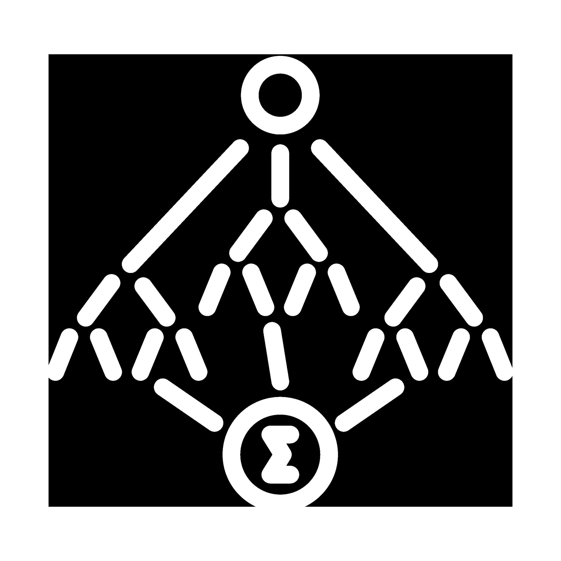 random forest algorithm glyph icon vector illustration 41280723 Vector ...