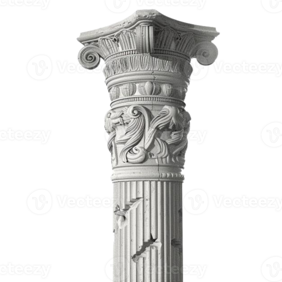 3d column png transparent