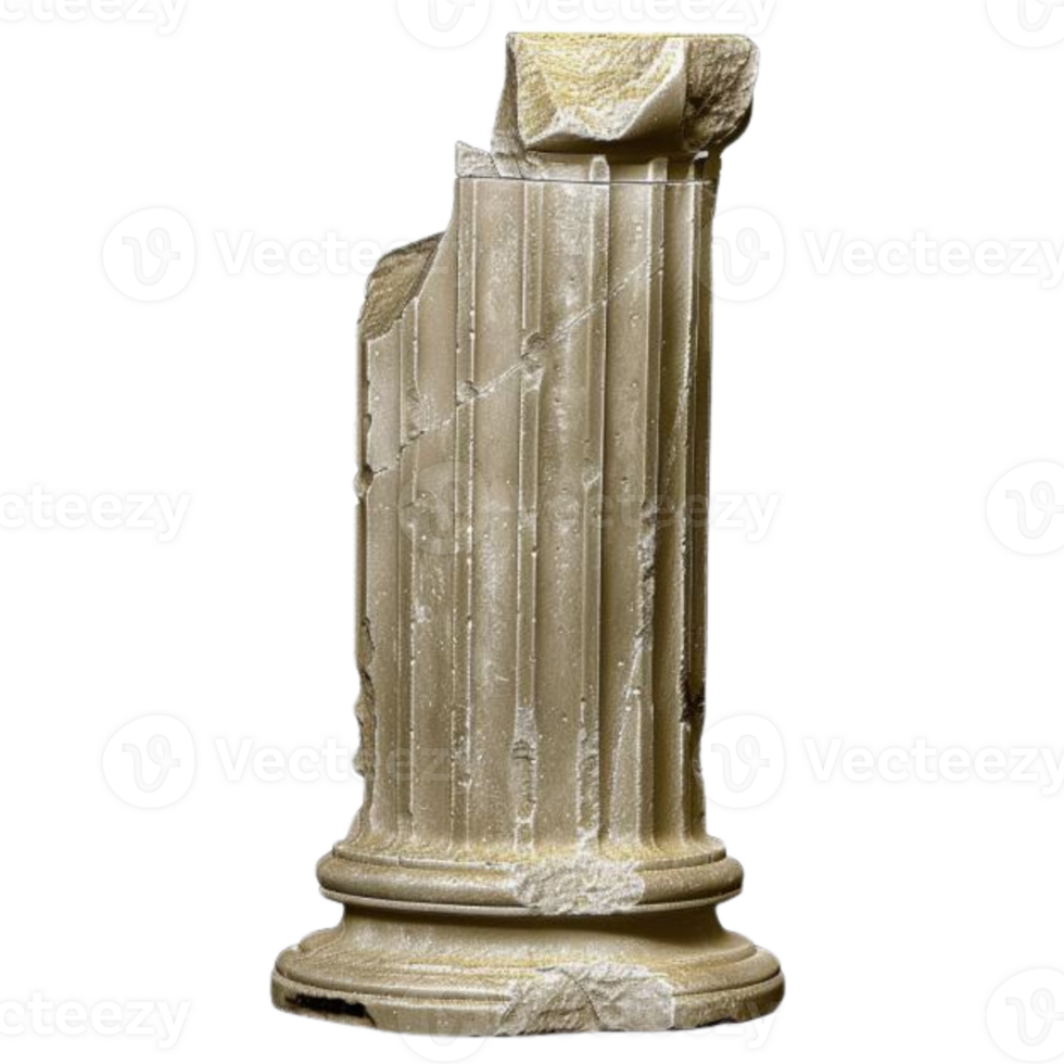 3d columna png transparente