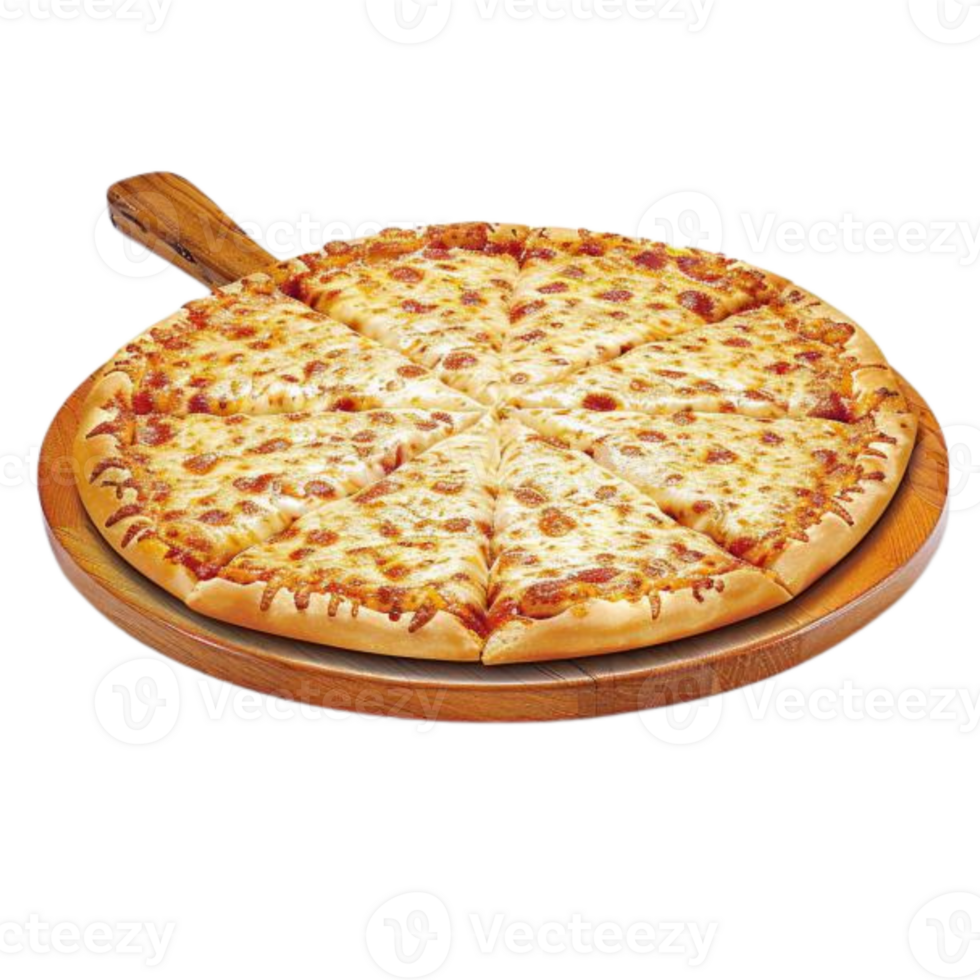 Pizza various flavors png transparent