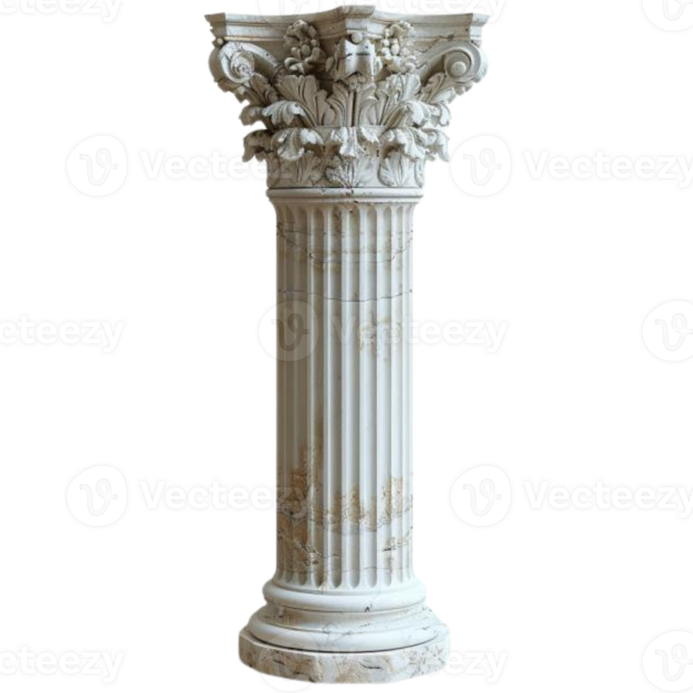 3d columna png transparente