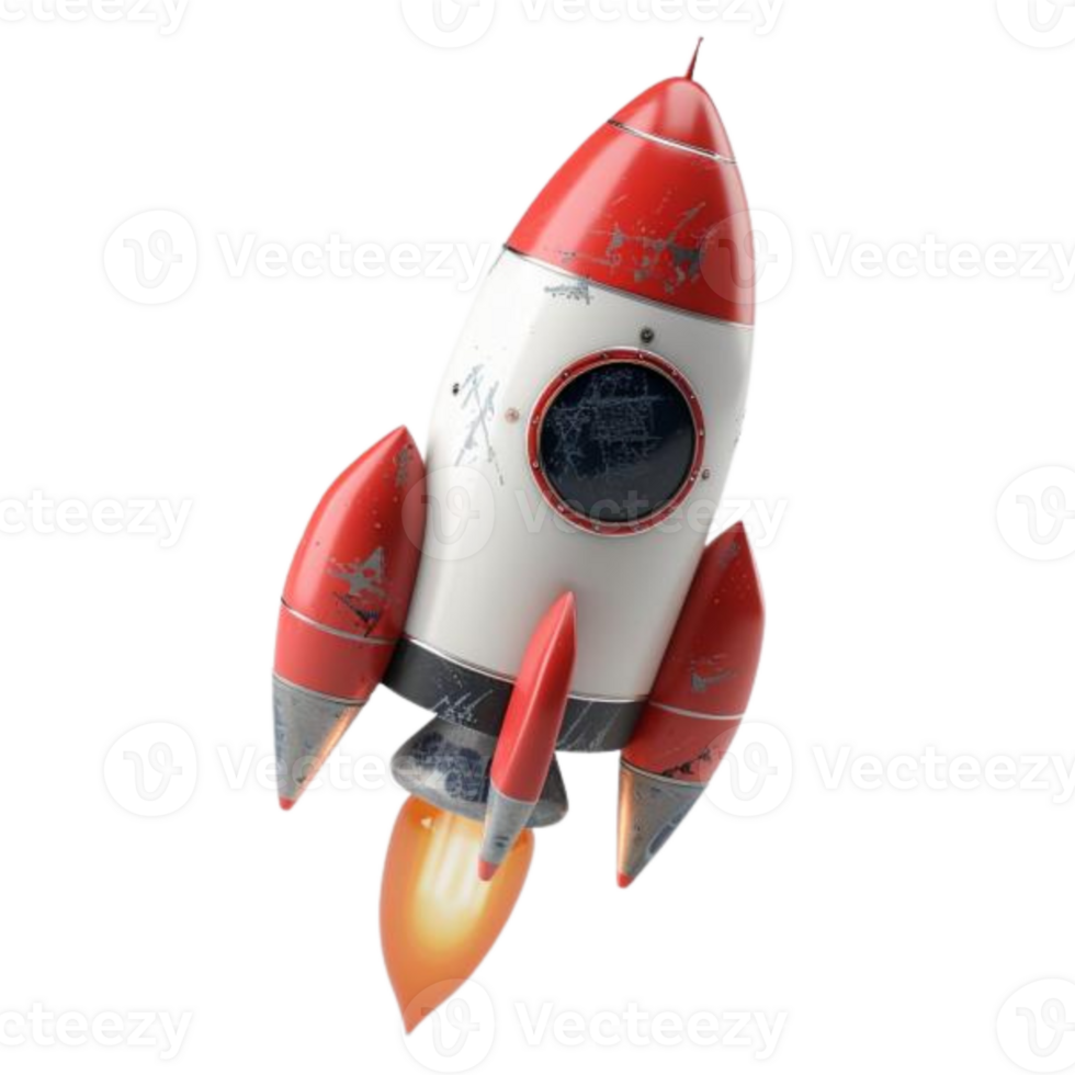 3d rocket png transparent