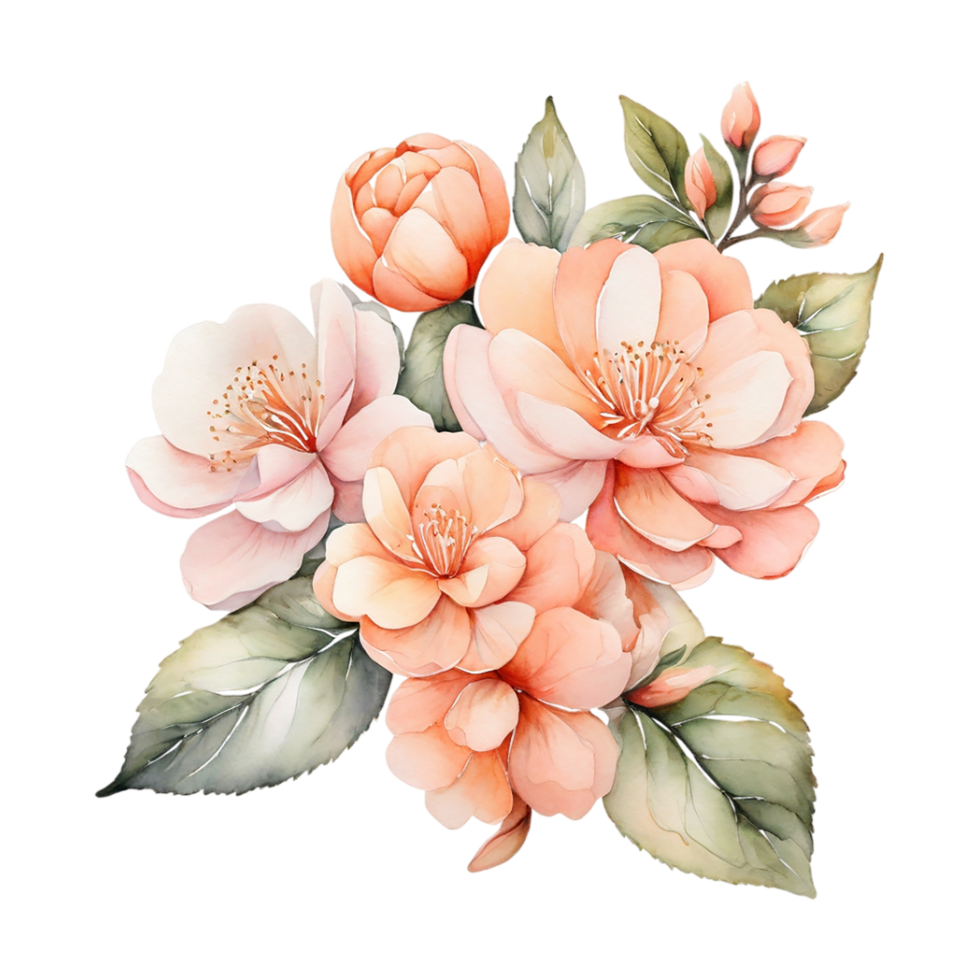 AI generated Digital oilpainted floral pattern design, Glitter flower Bouquet  design, Embossed flower pattern, Glossy flower painting design, Textile flower material design png