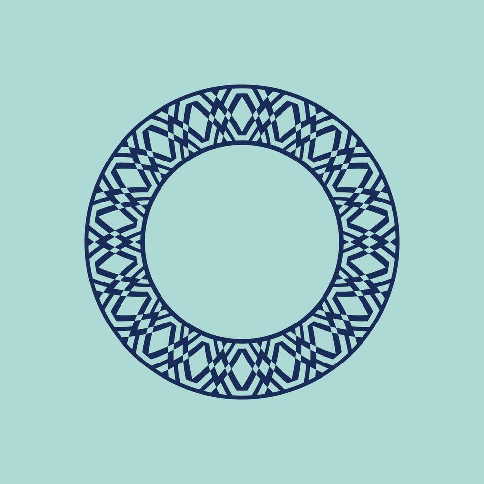 modern ornamental circle frame border decorative pattern 41282234