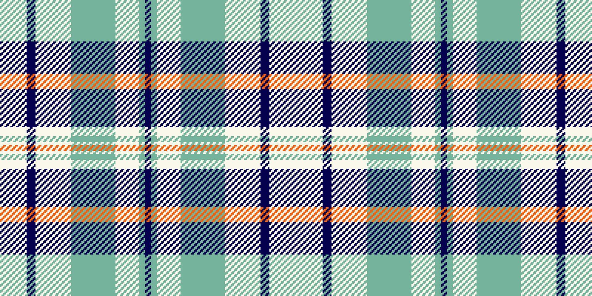 Pyjamas tartan vector textile, garment seamless fabric texture. Day pattern background plaid check in old lace and indigo colors.