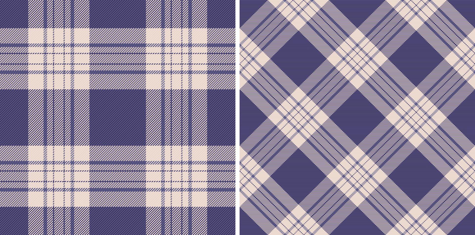 Pattern texture plaid of check vector textile with a background fabric tartan seamless. Set in vintage colors. Stylish scarves for women.