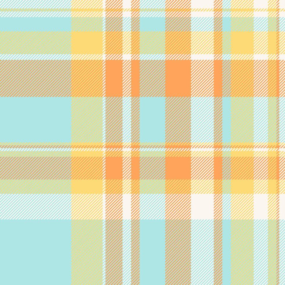Textile design of textured plaid. Checkered fabric pattern swatch for shirt, dress, suit, wrapping paper print, invitation and gift card. vector