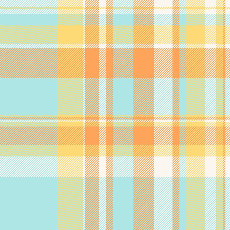 Textile design of textured plaid. Checkered fabric pattern swatch for shirt, dress, suit, wrapping paper print, invitation and gift card. vector