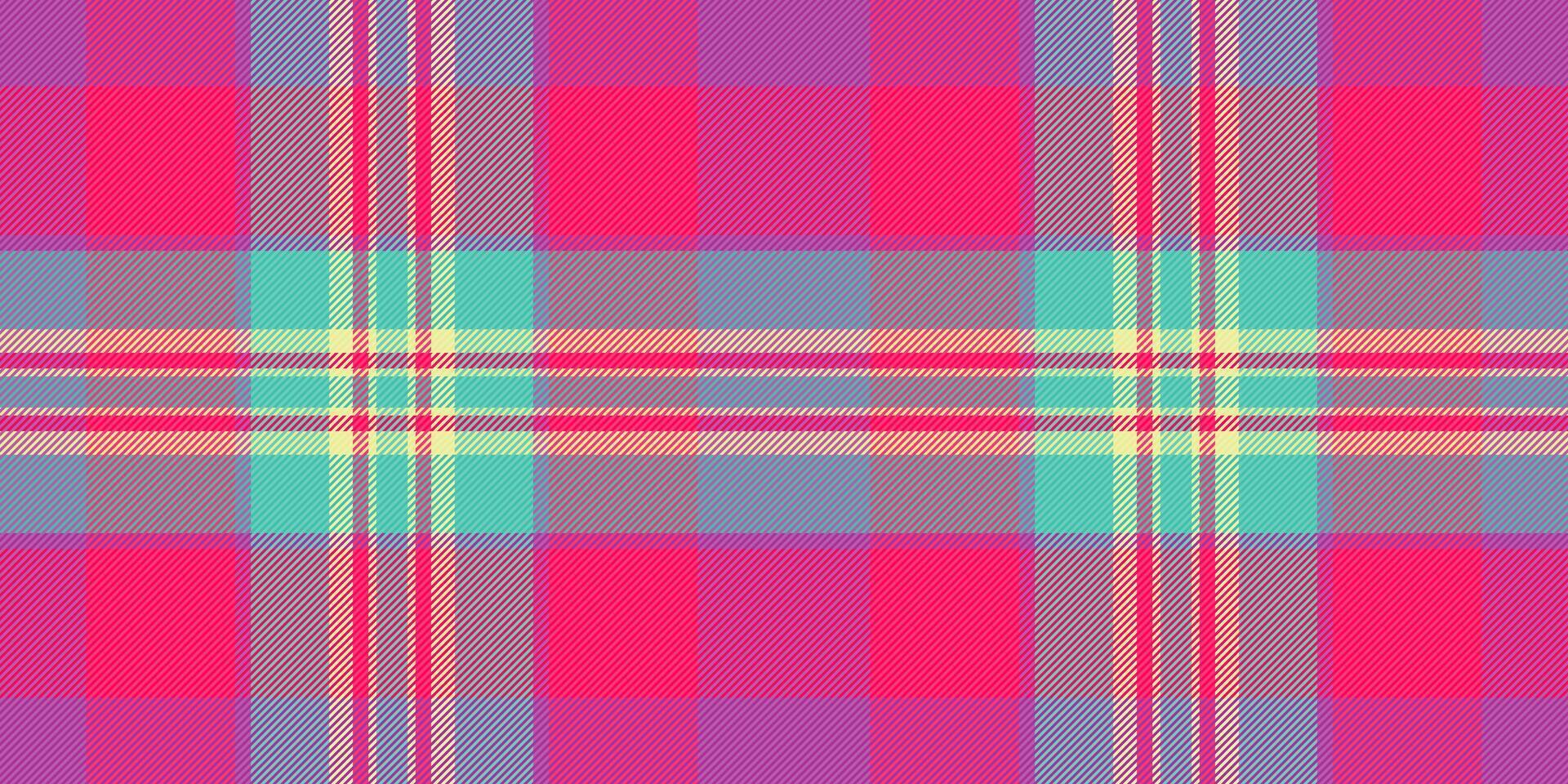 Textile tartan background of pattern vector plaid with a fabric texture seamless check.