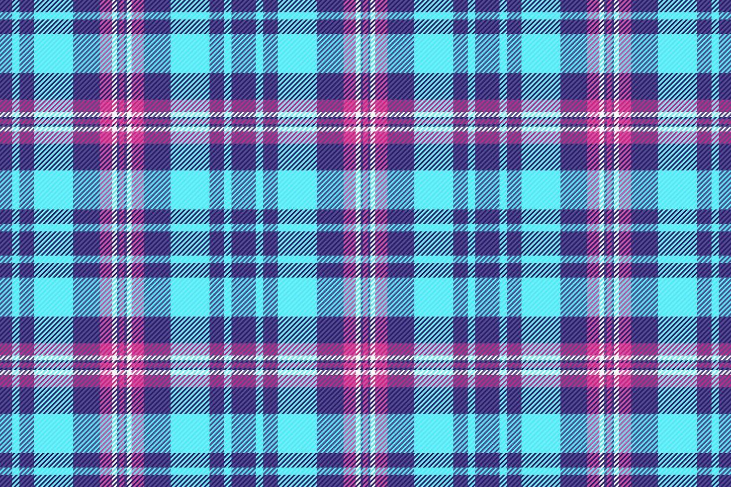 Check pattern tartan of seamless background vector with a plaid fabric textile texture.