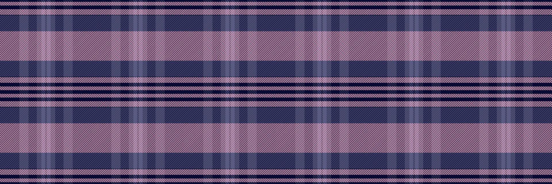 Loft plaid fabric texture, lumberjack tartan pattern vector. Swatch textile check background seamless in blue and dark colors. vector