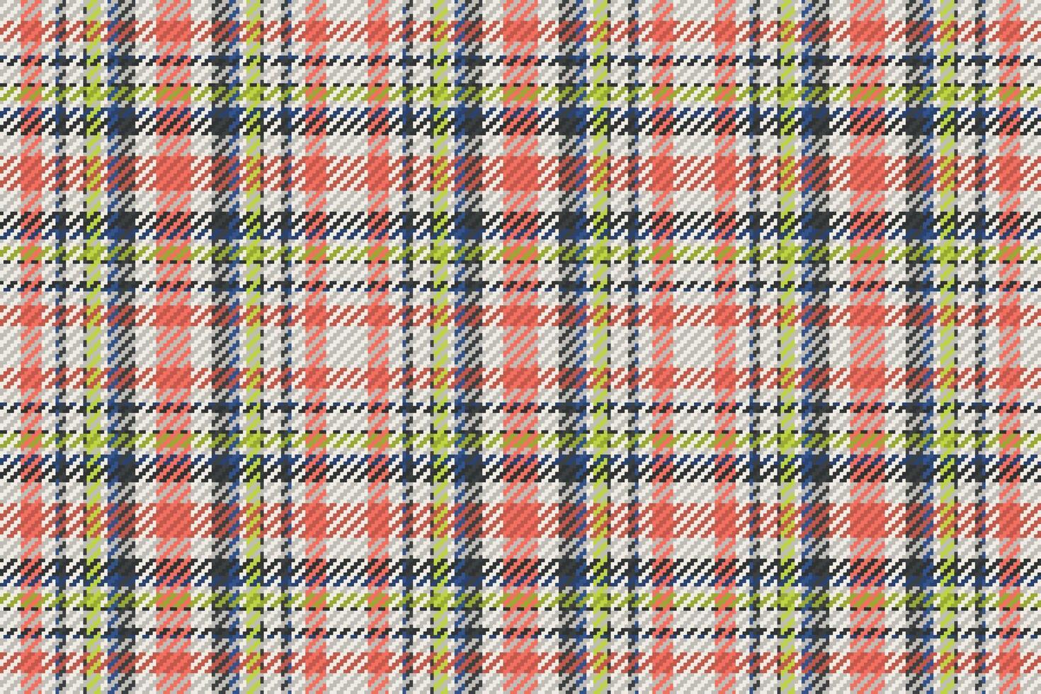 Seamless pattern of scottish tartan plaid. Repeatable background with check fabric texture. Vector backdrop striped textile print.