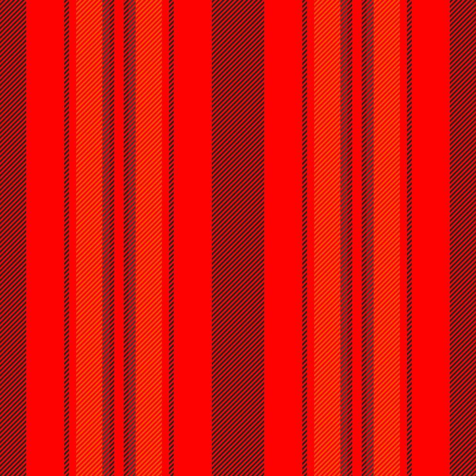 bonito modelo sin costura vector, modelo vertical raya textil. oscuro textura antecedentes líneas tela en rojo y oscuro colores. vector