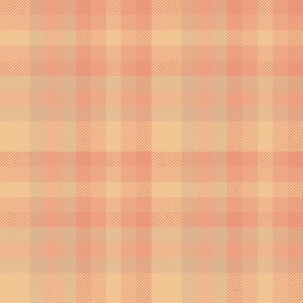 Fabric pattern textile of vector seamless background with a plaid tartan check texture.