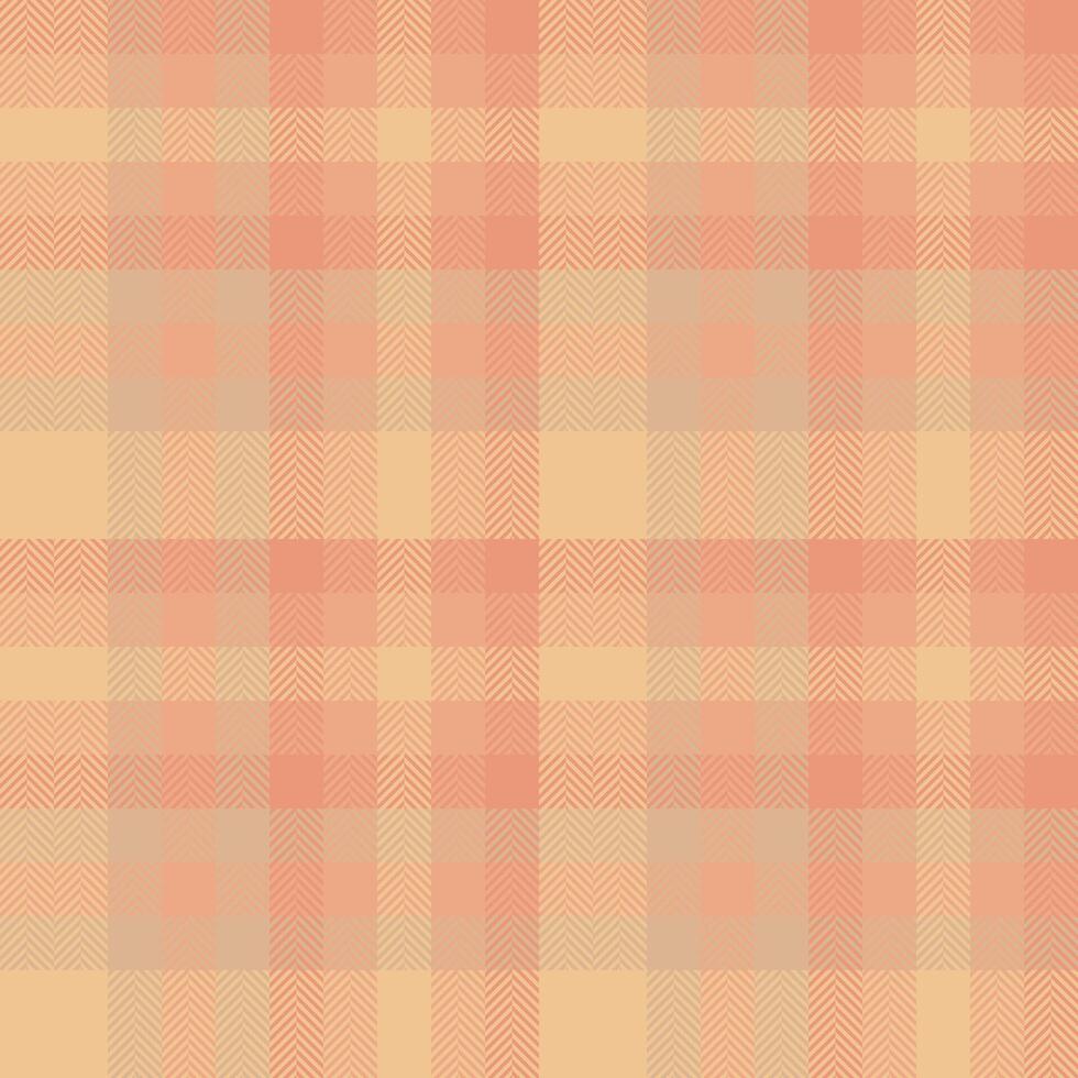 Fabric pattern textile of vector seamless background with a plaid tartan check texture.