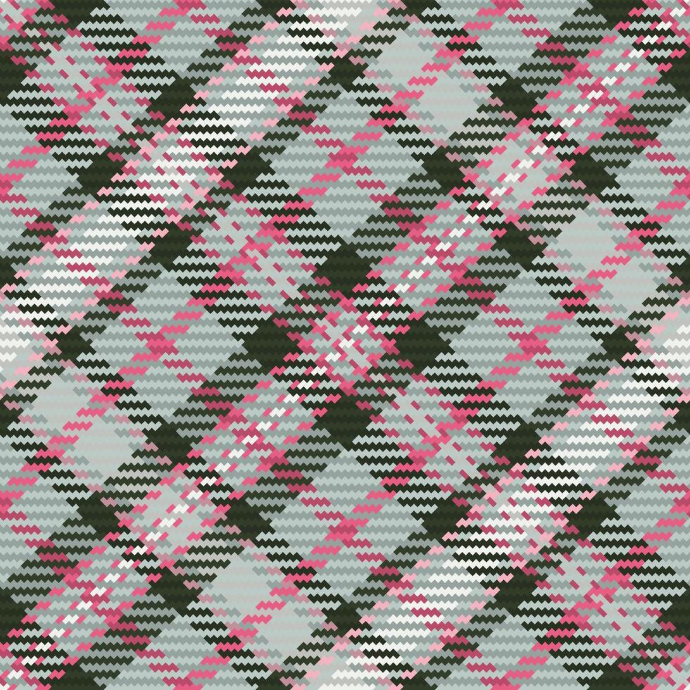 Seamless pattern of scottish tartan plaid. Repeatable background with check fabric texture. Vector backdrop striped textile print.