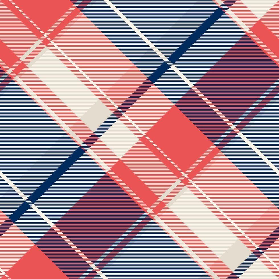 Textile tartan check of texture pattern vector with a background fabric seamless plaid.
