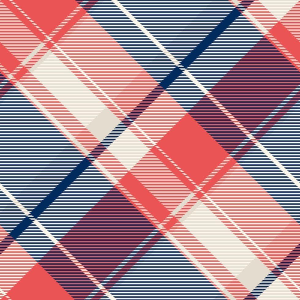 Textile tartan check of texture pattern vector with a background fabric seamless plaid.