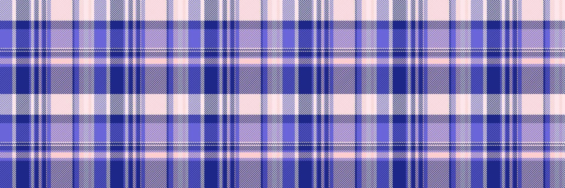 Intense fabric check vector, worn background textile tartan. Spanish texture plaid pattern seamless in light and blue colors. vector