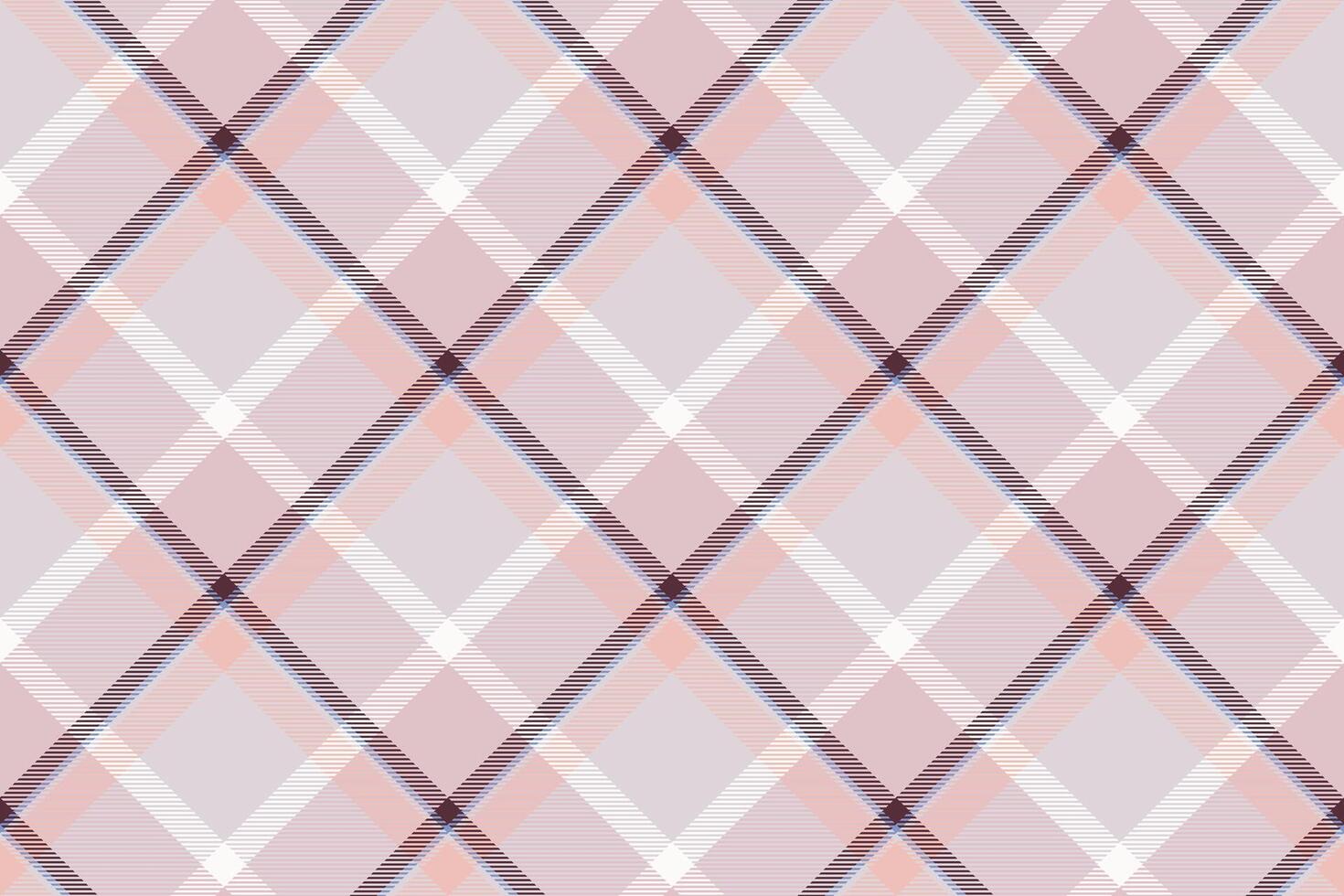 Tartan plaid background, diagonal check seamless pattern. Vector fabric texture for textile print, wrapping paper, gift card, wallpaper.