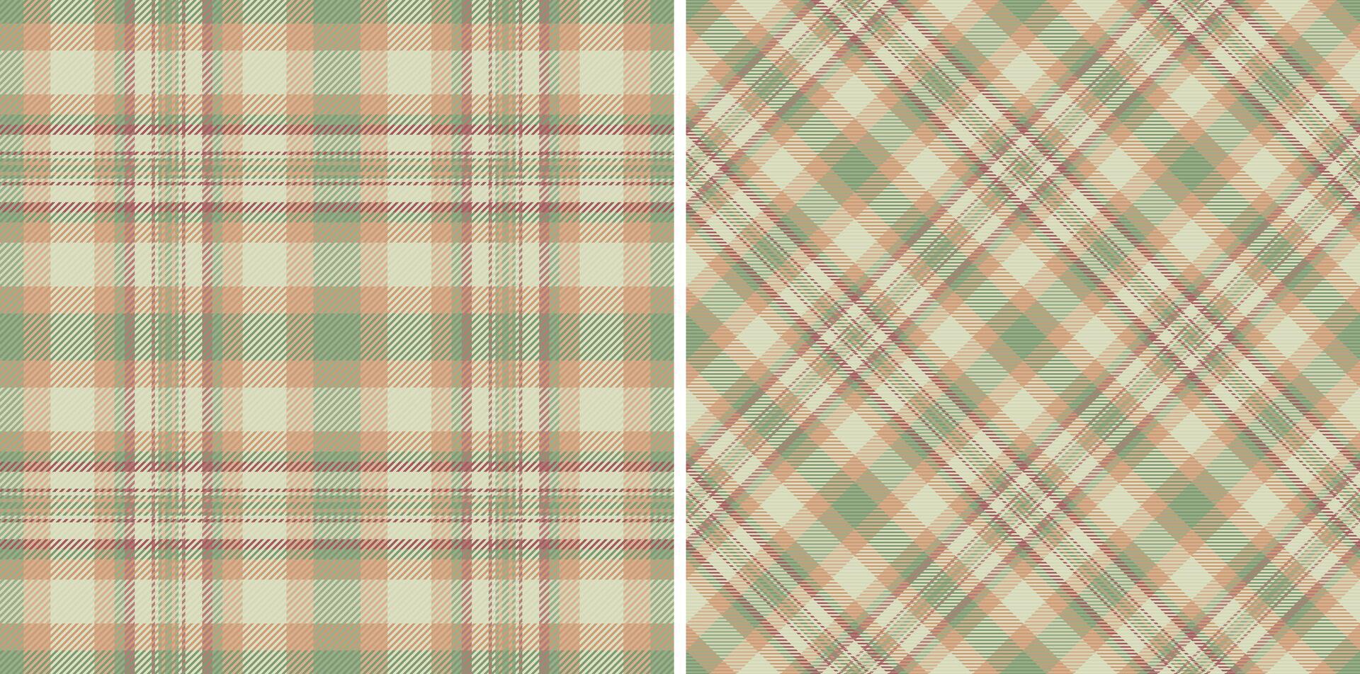 Plaid texture check of pattern vector background with a fabric seamless tartan textile.