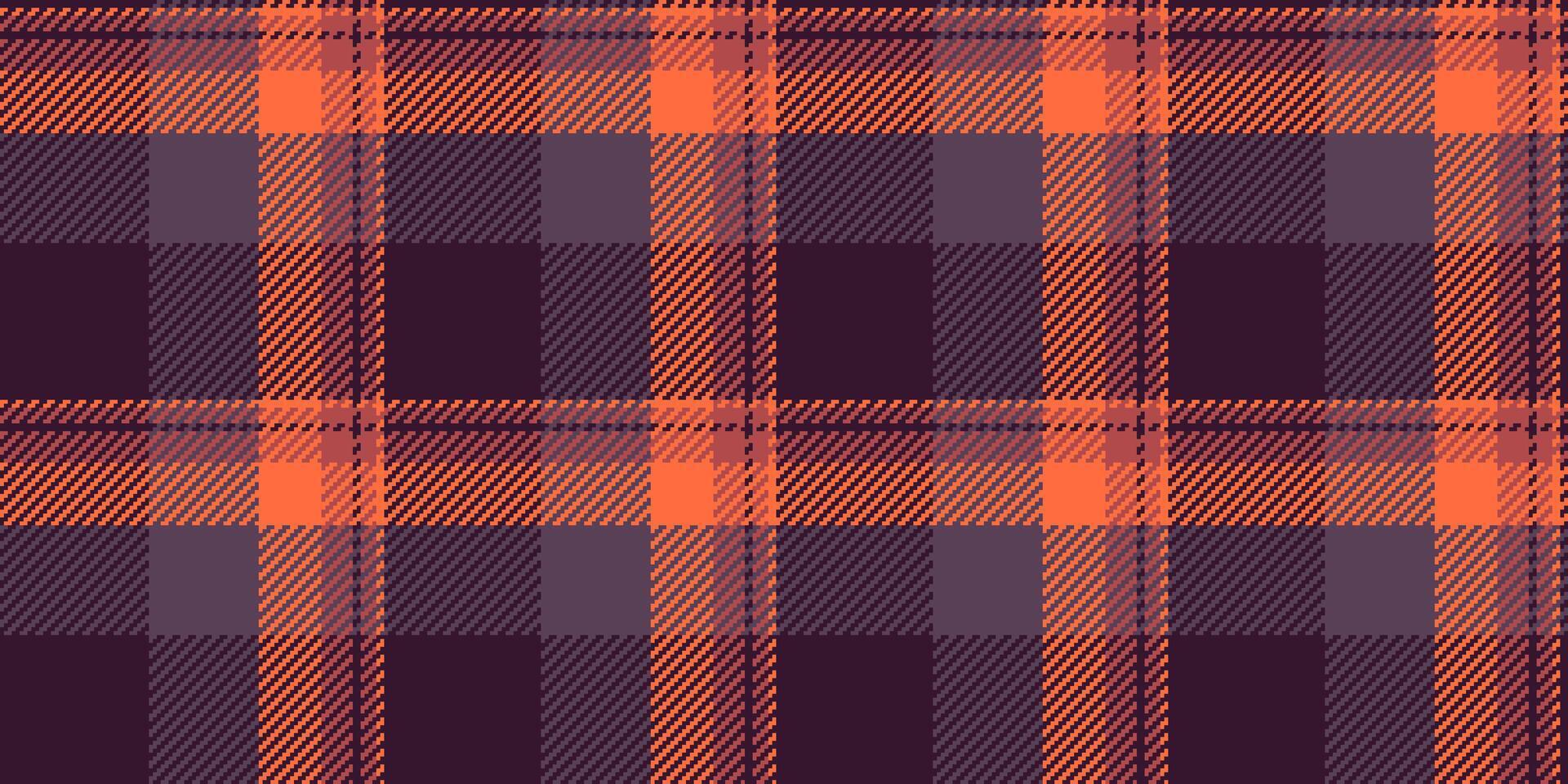 List fabric check texture, faded textile vector tartan. Multicolored pattern seamless background plaid in red and dark colors.