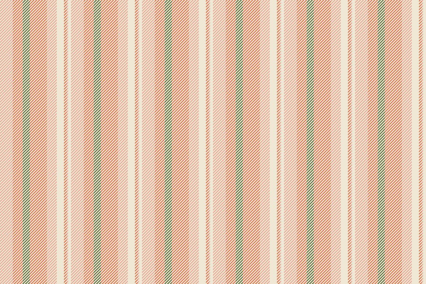 Repeat seamless texture pattern, royalty textile background lines. 20s vertical vector stripe fabric in light and red color.