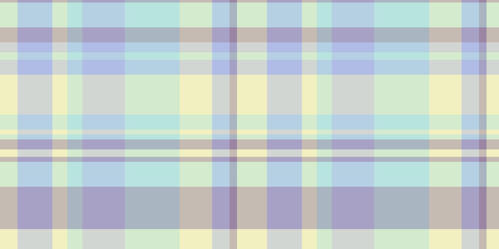 Best check pattern plaid, rural seamless textile tartan. Hipster background vector texture fabric in light and pastel colors.