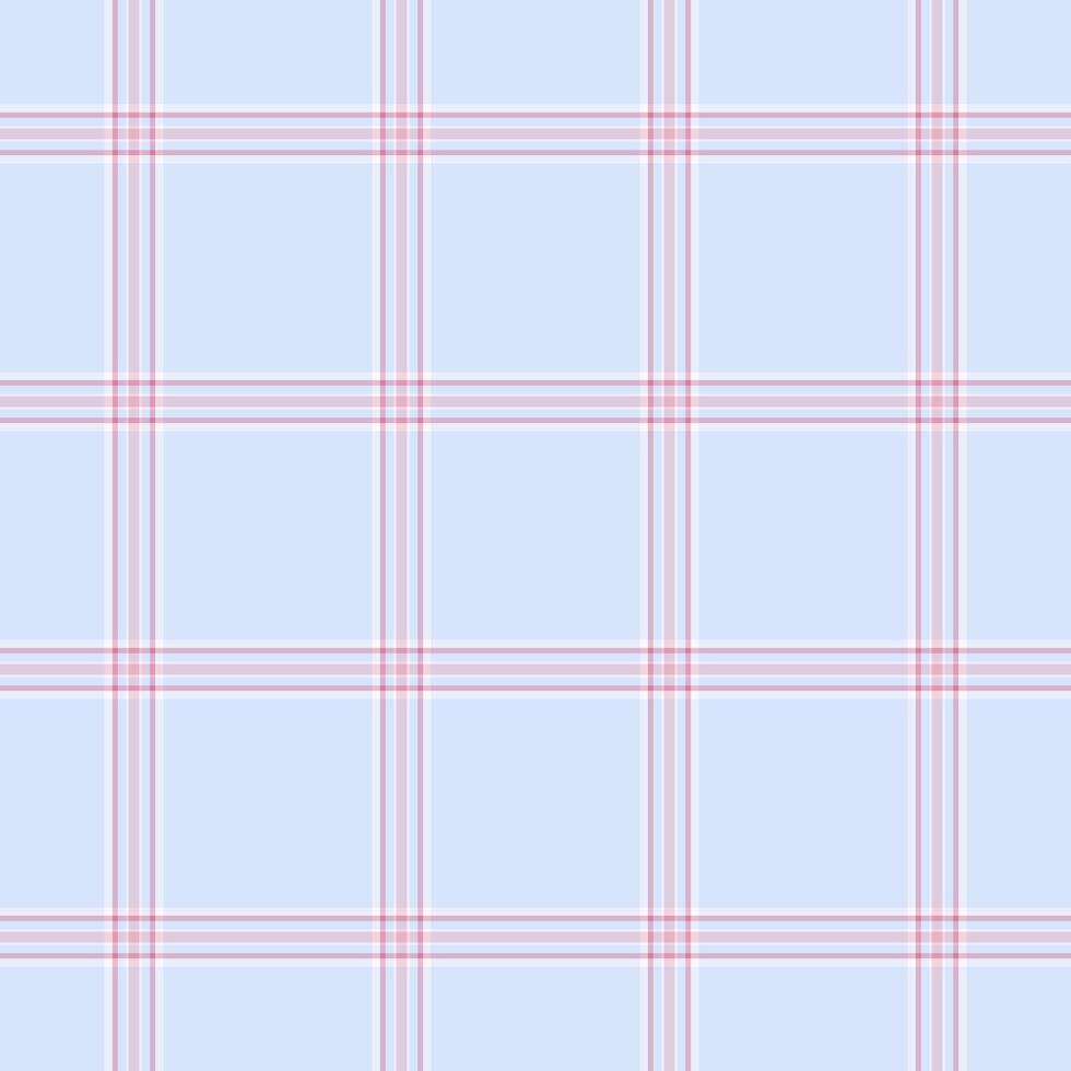 Textile check seamless of pattern plaid vector with a tartan texture fabric background.
